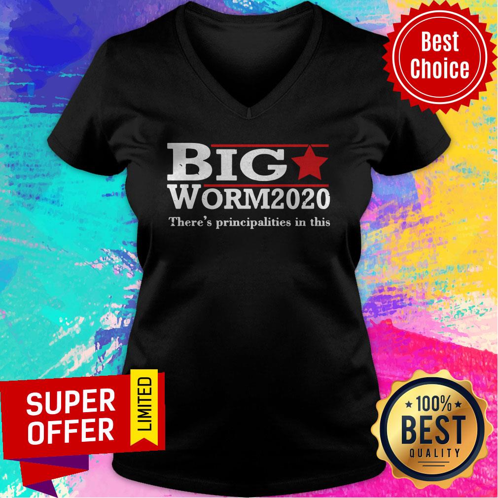 Funny Big Worm 2020 There’s Principalities In This Shirt - Image 3