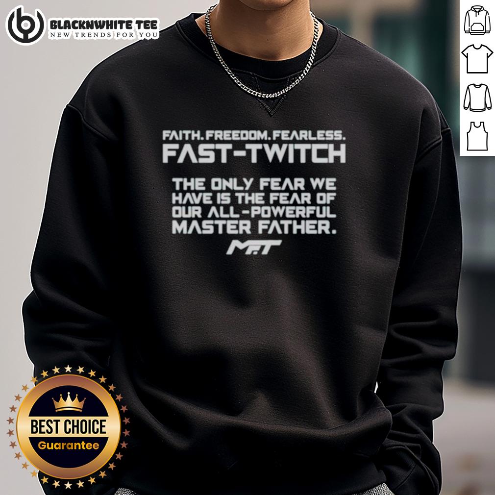 Good Faith Freedom Fearless Fast Twitch T-Shirt - Image 5