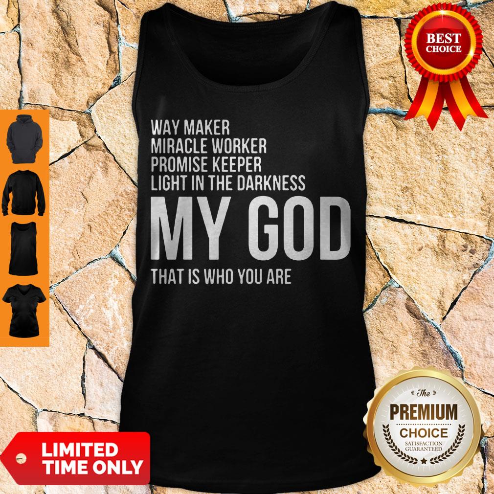 Premium Way Maker Miracle Worker My God Shirt - Image 4