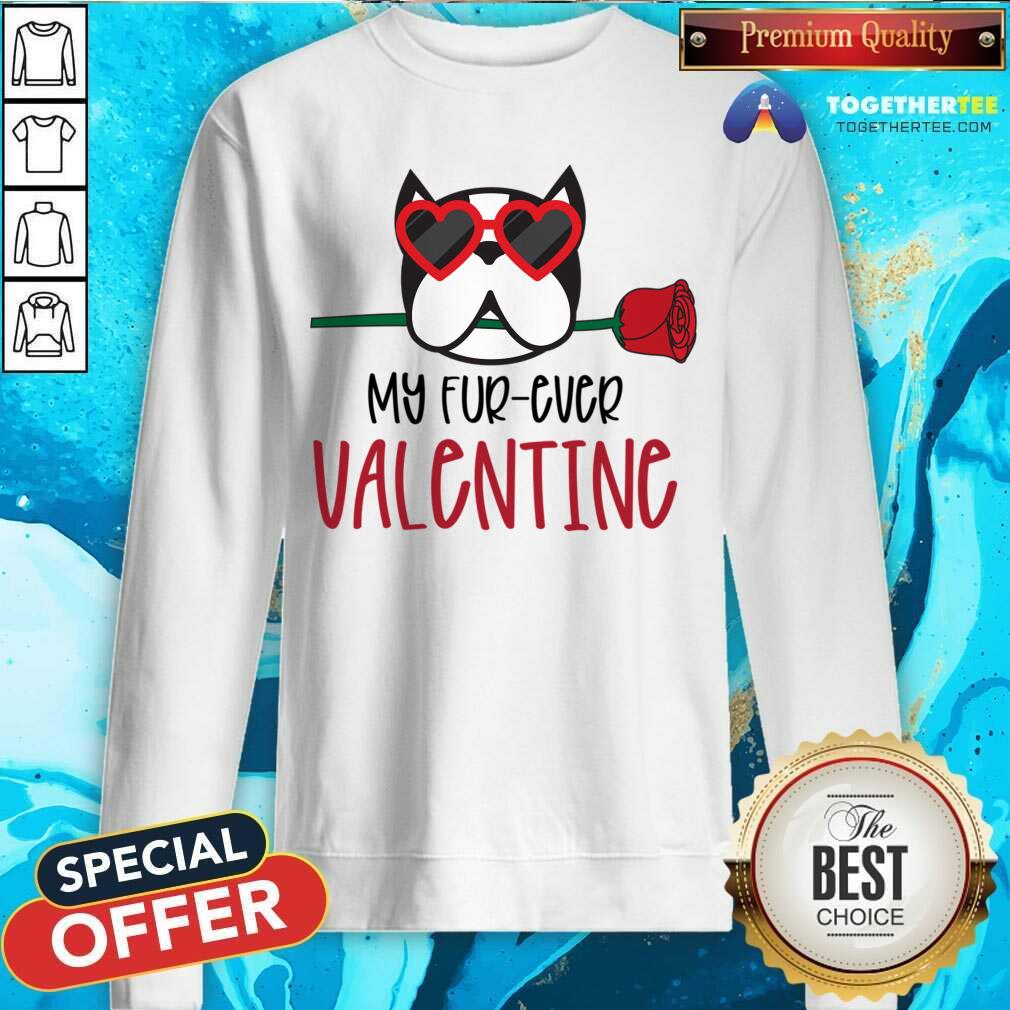 Pretty My Fur-ever Valentine Dog Essential T-Shirt - Image 4