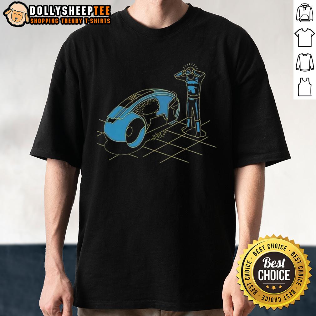 Nice The Big Bang Theory Sheldon Cooper Tron T-Shirt
