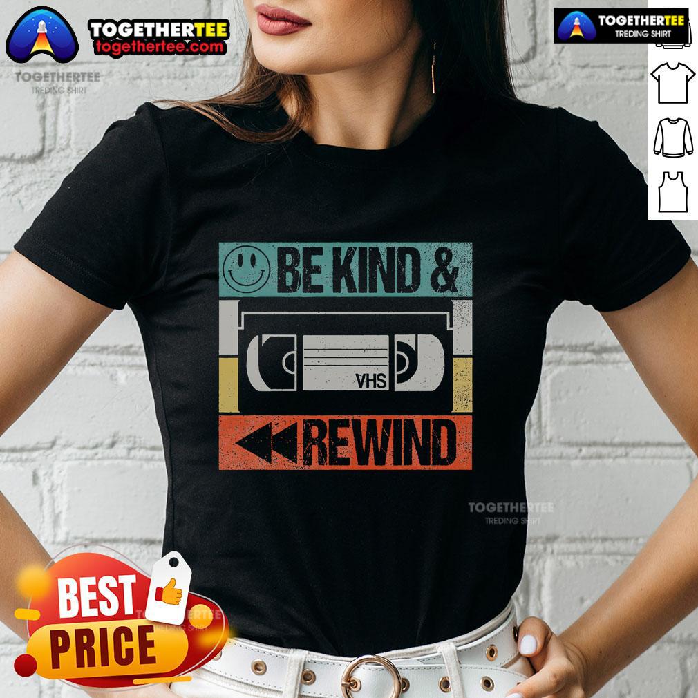 Original Be Kind & Rewind Vintage Retro 90s Nostalgic 80s T-Shirt - Image 3