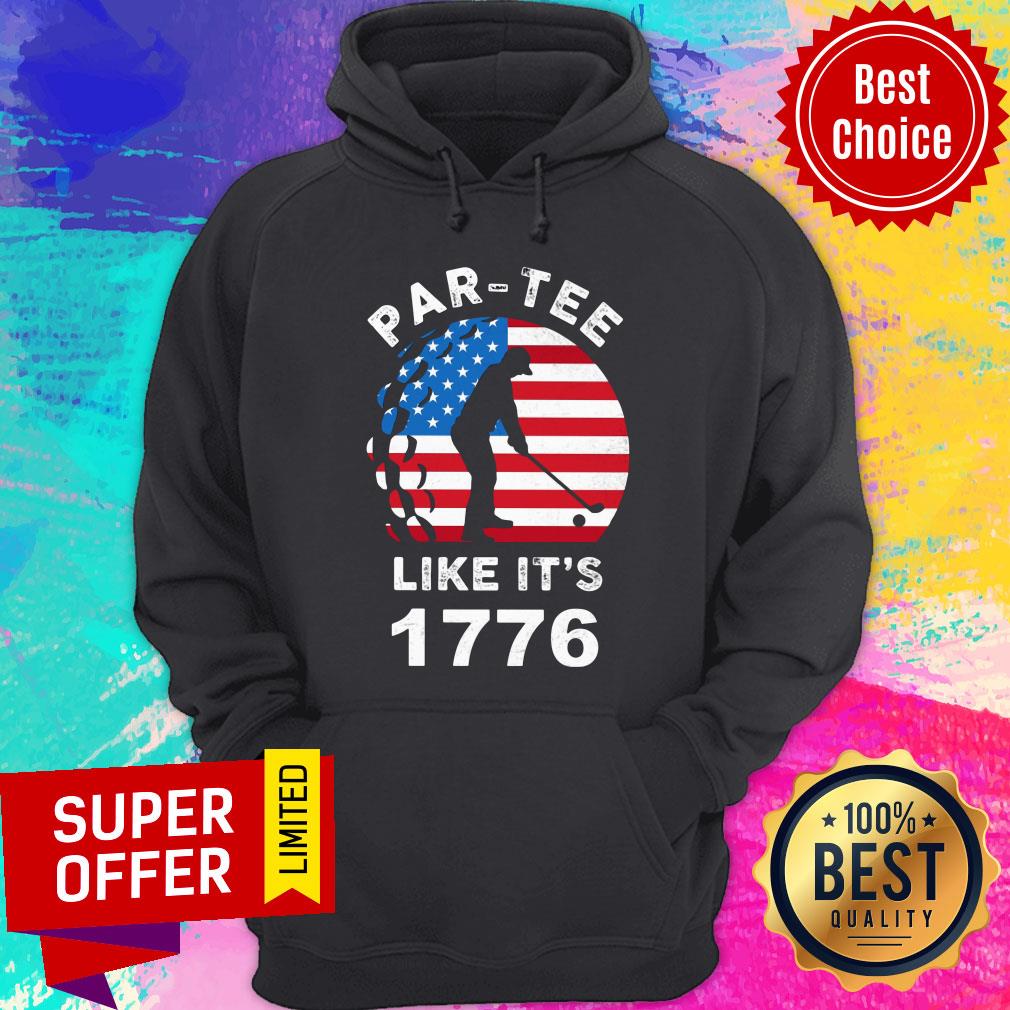 Par Tee Like It's 1776 American Flag Shirt - Image 5