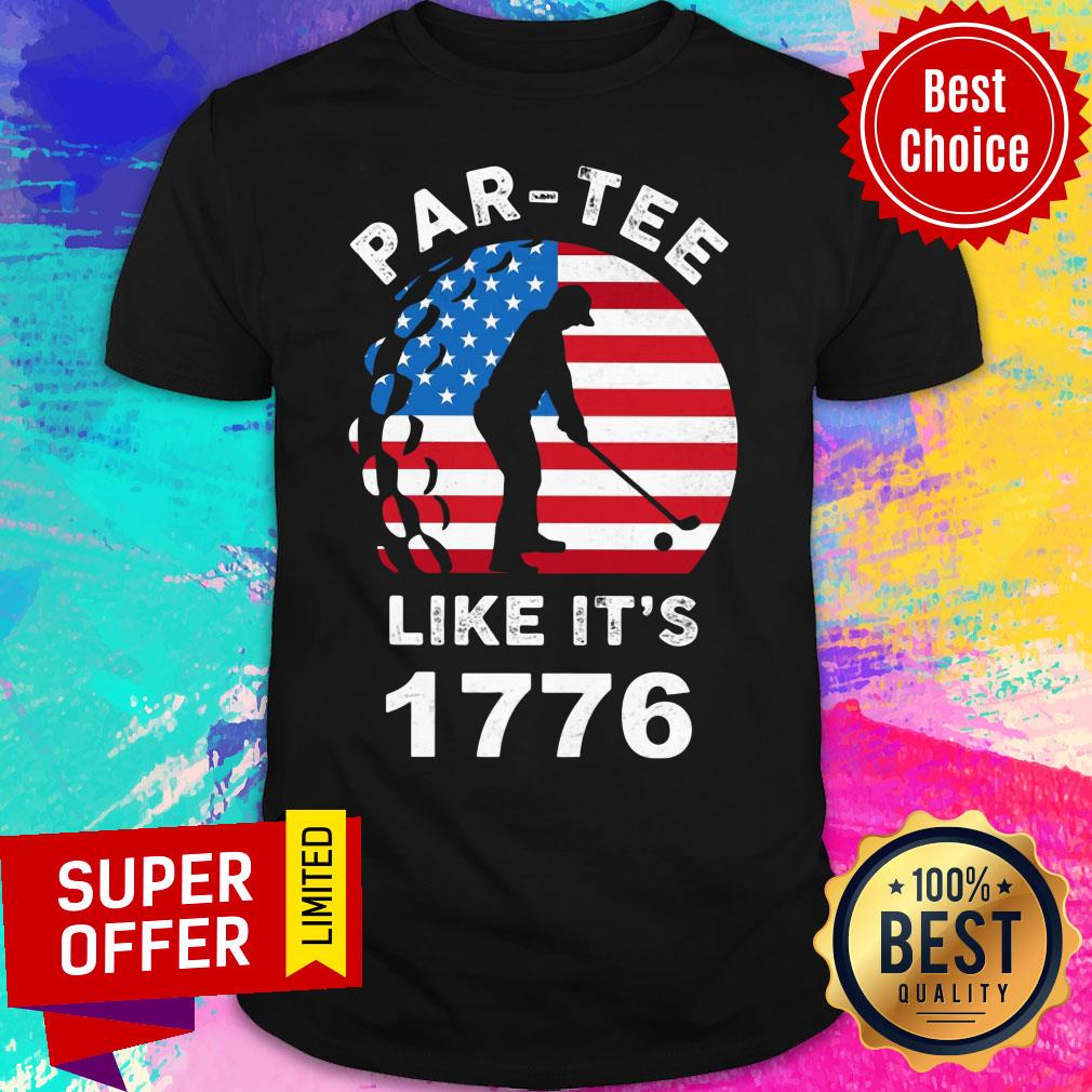 Par Tee Like It's 1776 American Flag Shirt