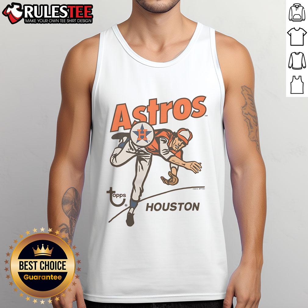 Awesome MLB X Topps Houston Astros T-Shirt - Image 4