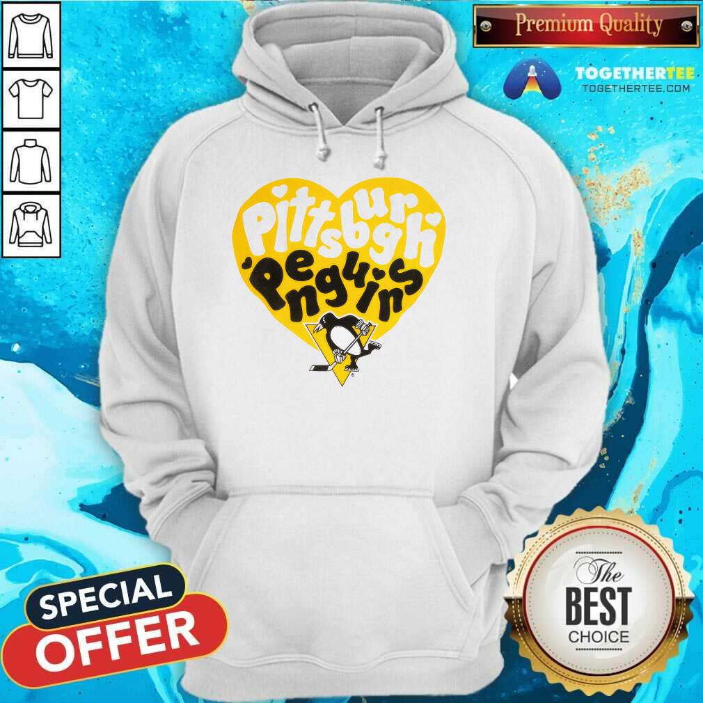 Pittsburgh Penguins Valentine's Day 2024 T-Shirt - Image 2