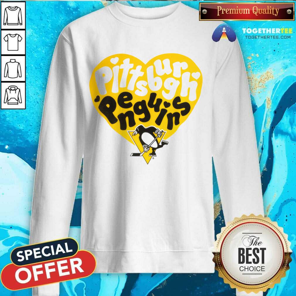 Pittsburgh Penguins Valentine's Day 2024 T-Shirt - Image 5
