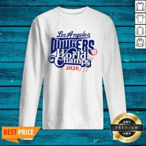 Alternative view of Great Los Angeles Dodgers World Champs 2020 Shirt