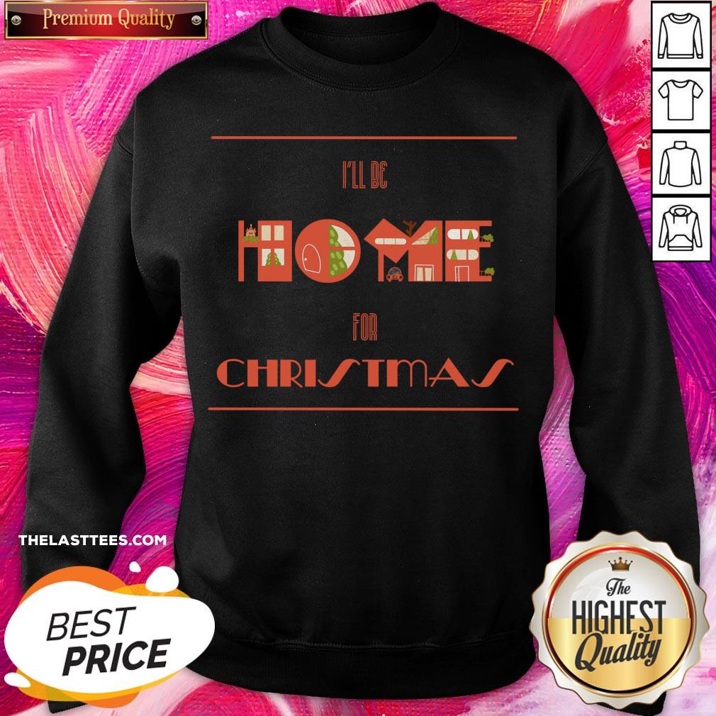 Premium I’ll Be Home For Christmas Shirt - Image 4
