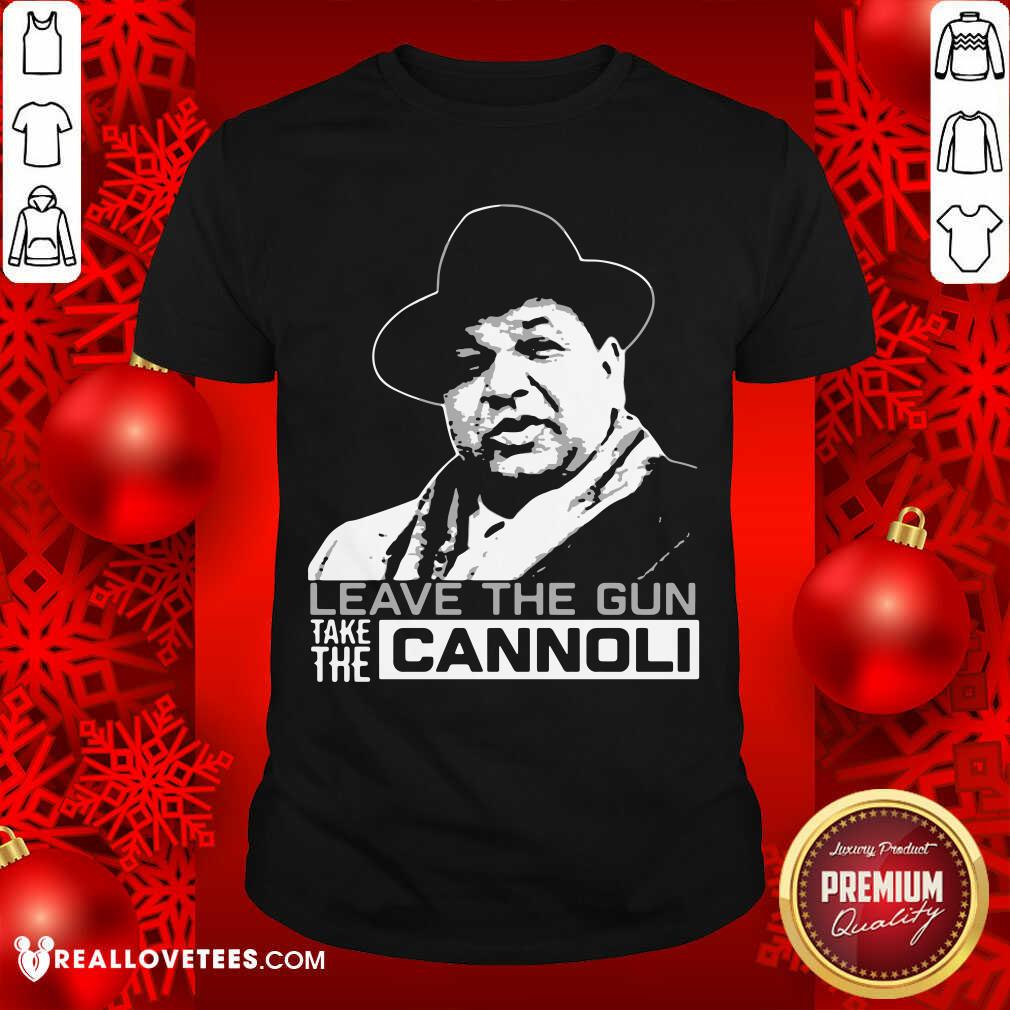 Cute Peter Clemenza Leave The Gun Take The Cannoli Shirt