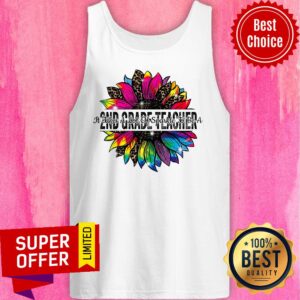 Alternative view of Sunflower Leopard It Take A Lot Of Sparkle To Be A 2nd Grade Teacher Shirt