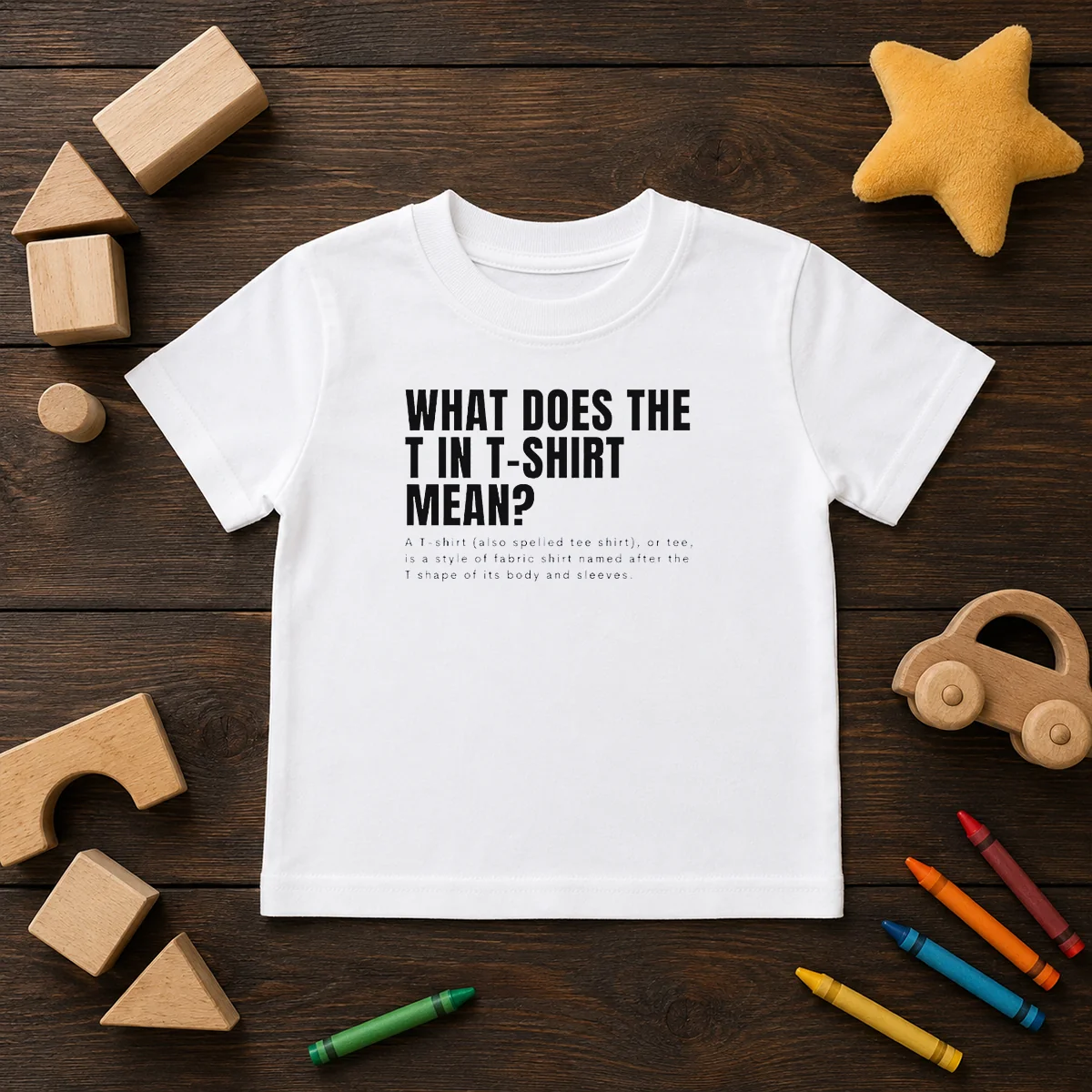 Funny What Does The T In Mean T Shirt Definition Shirt - Image 9