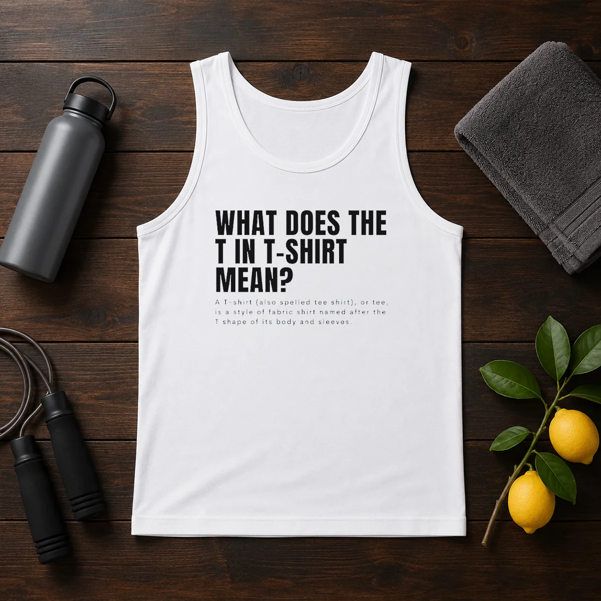 Funny What Does The T In Mean T Shirt Definition Shirt - Image 3