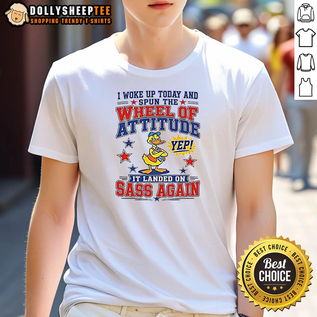 Official I Woke Up Today And Spun The Wheel Of Attitude Yep It Landed On Sass Again 0 Tshirts Sweat Shirt