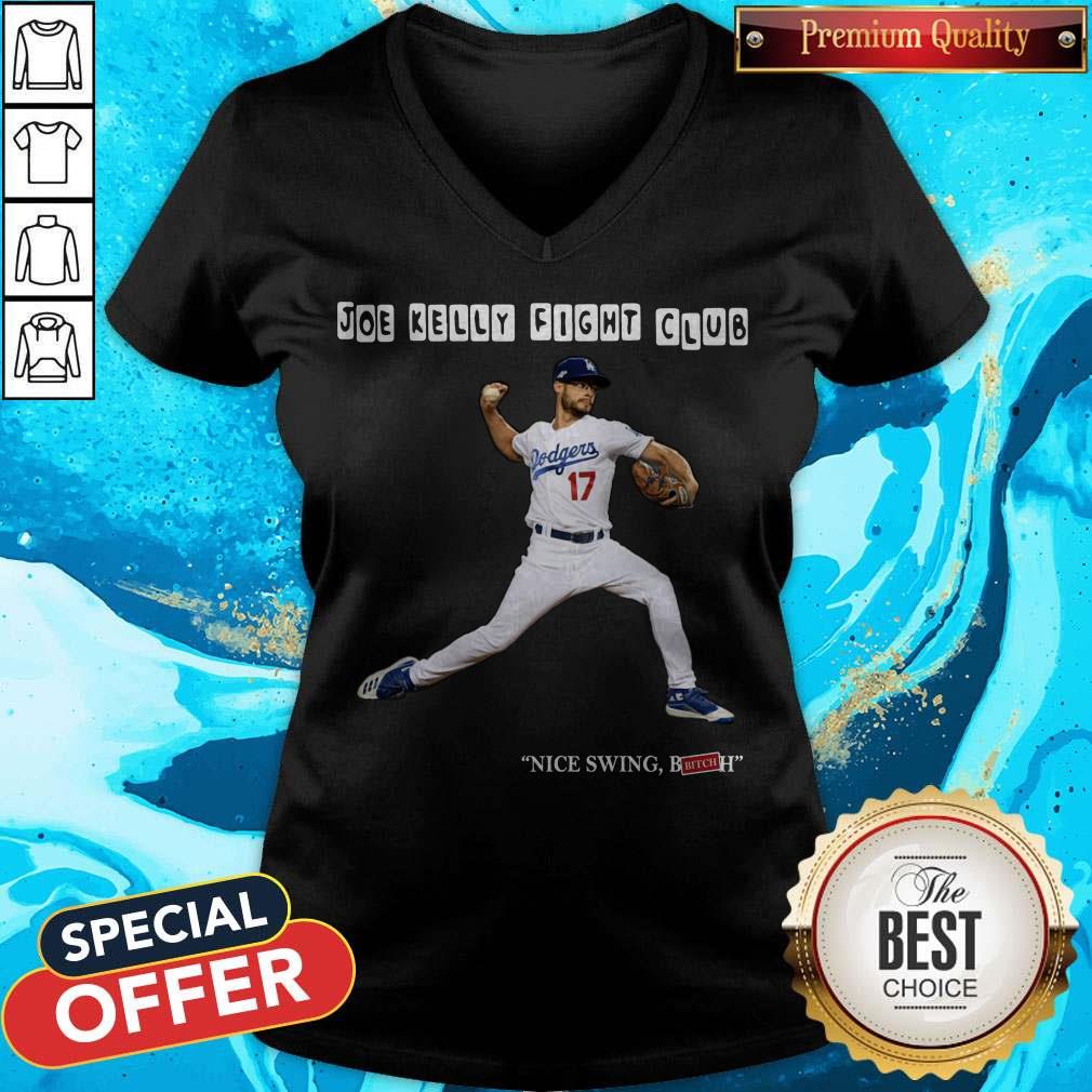 Joe Kelly Fight Club Nice Swing Bitch Tee Shirt - Image 2