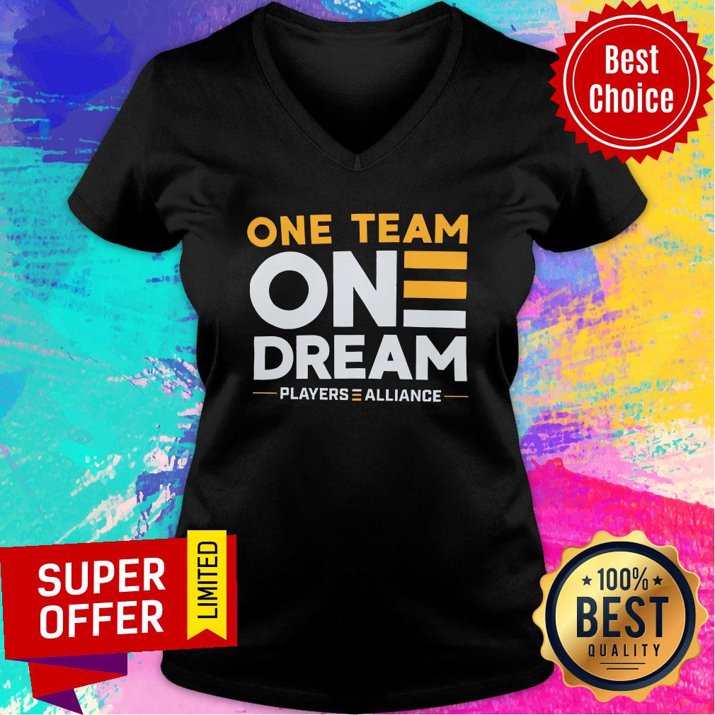 Awesome One Team One Dream Players Alliance Shirt - Image 3