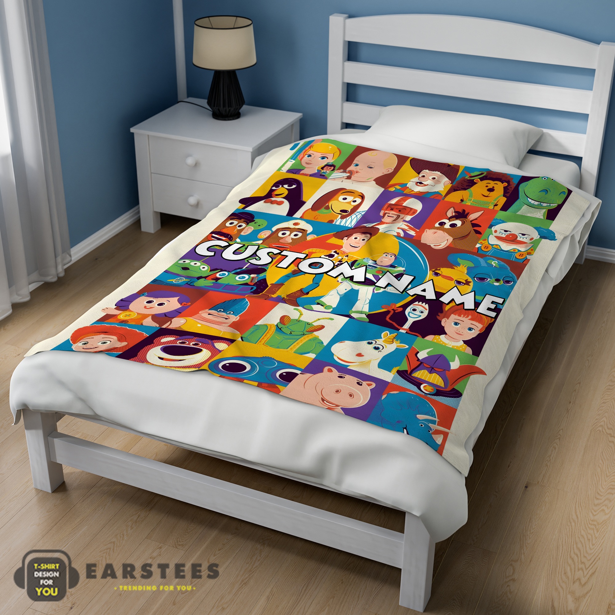 Good Disney Cartoon Toy Story Velveteen Cute Blanket Fleece Customized Blanket - Image 3