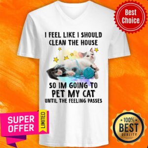 Alternative view of Cat I Should Clean The House For Cat Lover Shirt