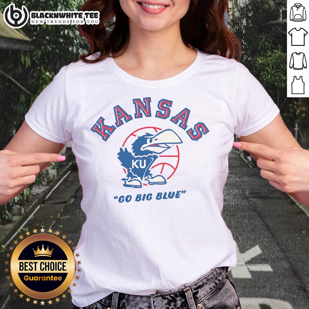 Official Kansas Jayhawks Homefield Basketball Vintage T-Shirt - Image 3
