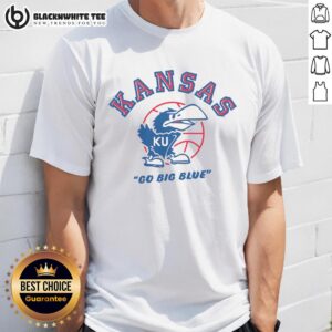 Official Kansas Jayhawks Homefield Basketball Vintage T-Shirt