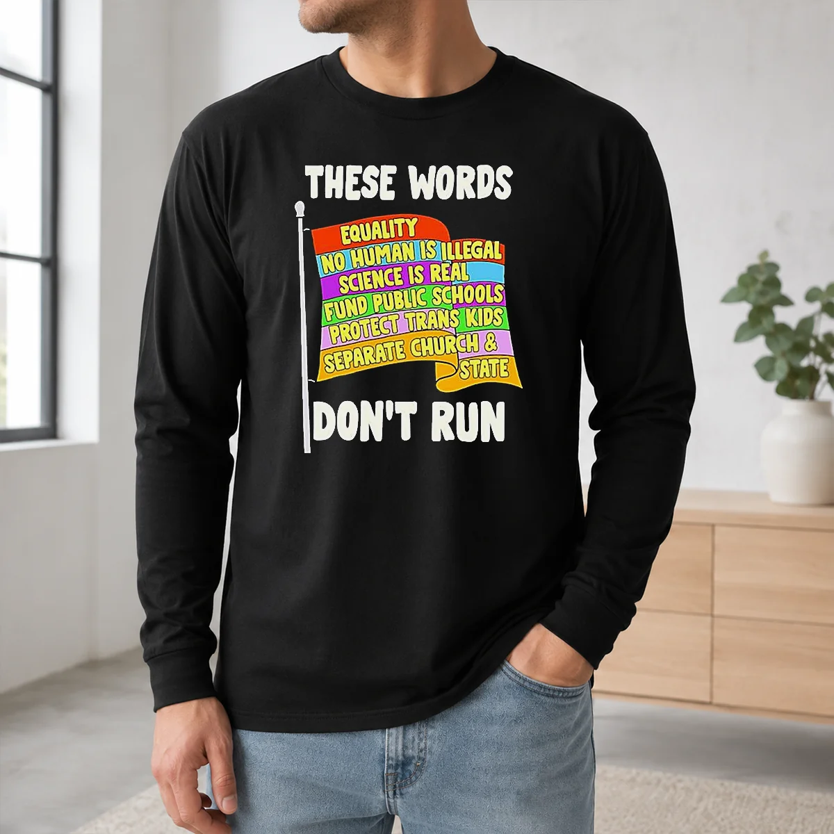 Awesome Equality No Human Is Illegal Science Is Real Fund Public Schools Protect Trans Shirt - Image 5