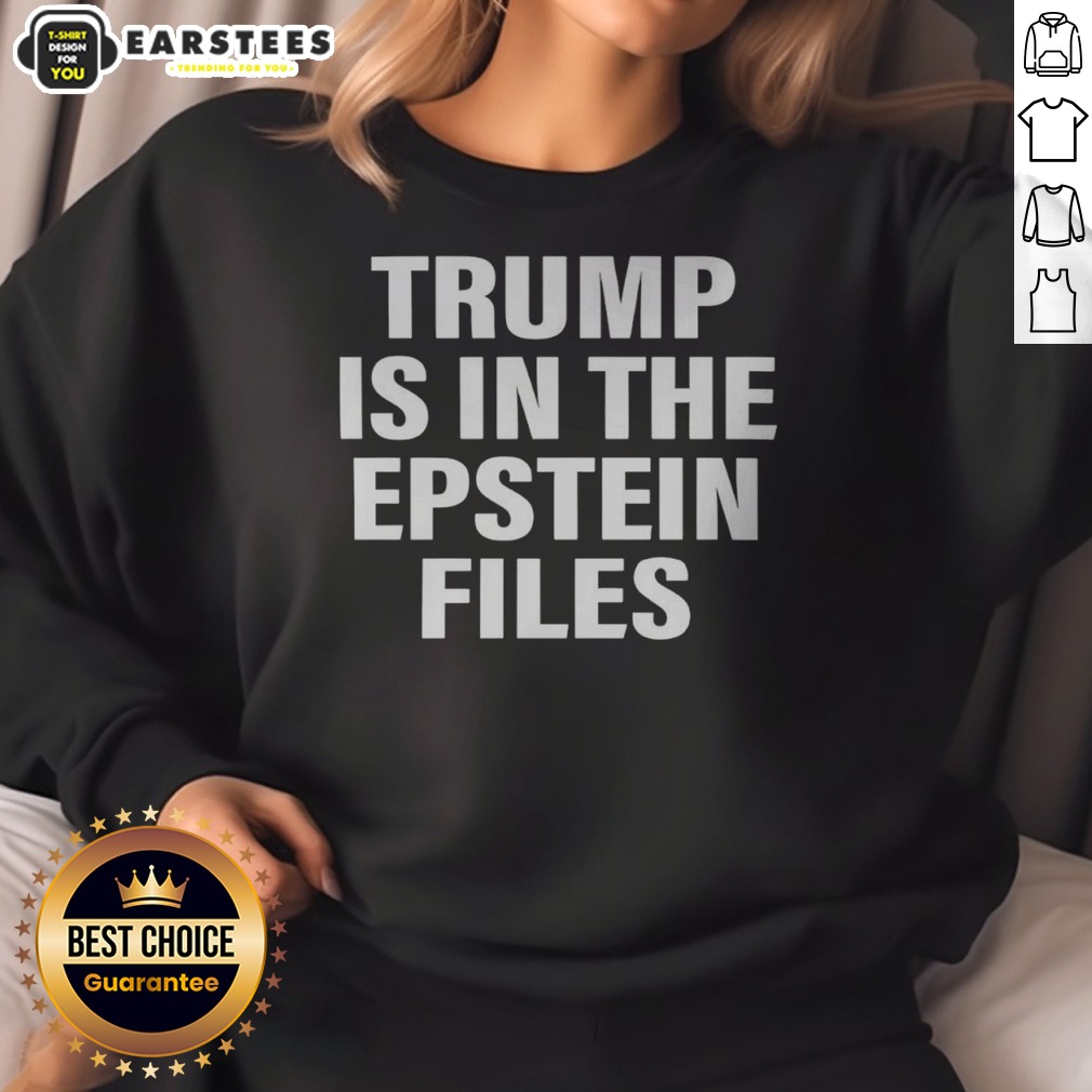 Funny Trump Is In The Files Sean Strickland Shirt - Image 4