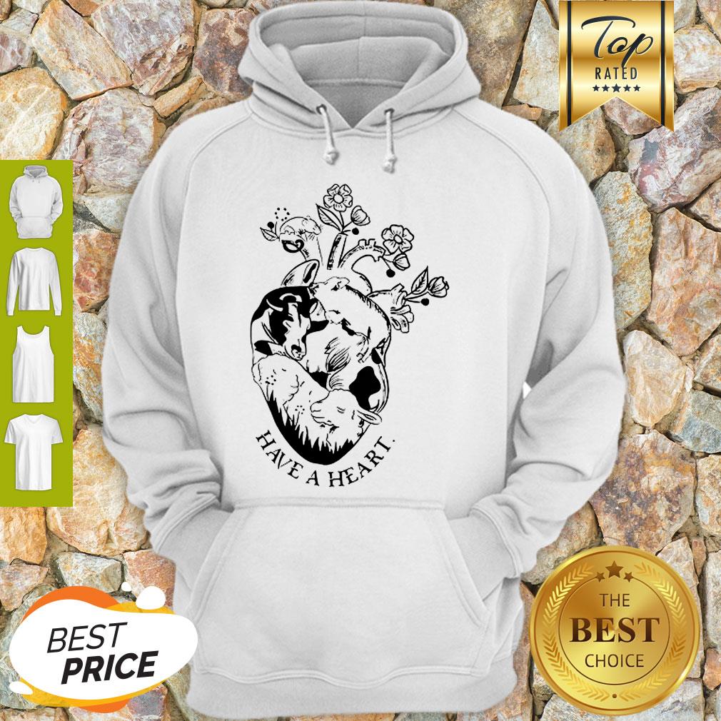 Awesome Pig And Cow Have A Heart Shirt - Image 2