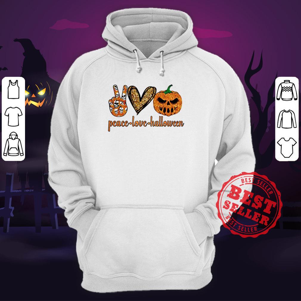 Nice Peace Love Halloween Diamond Shirt - Image 3