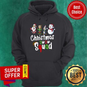 Alternative view of Official Santa Claus Elf Penguins Snowman Christmas 2020 Squad Shirt