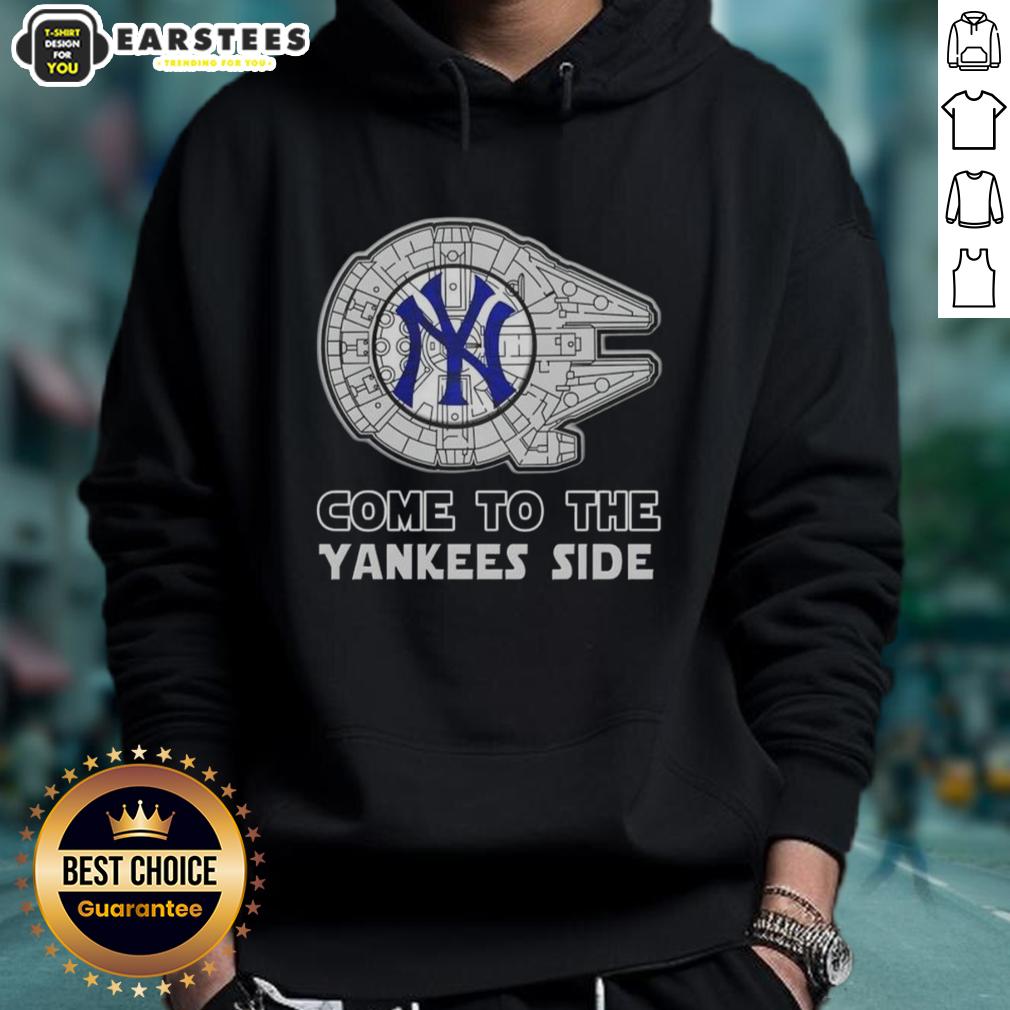 Good Star Wars Come To The New York Yankees Side T-Shirt - Image 2