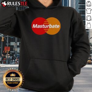 Alternative view of Funny MasterBate Mastercard Logo Parody T-Shirt