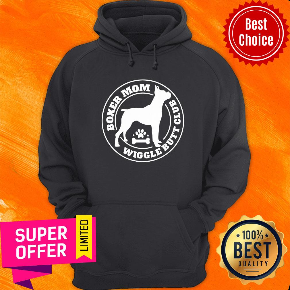 Boxer Dog Mom Wiggle Butt Club Shirt - Image 2