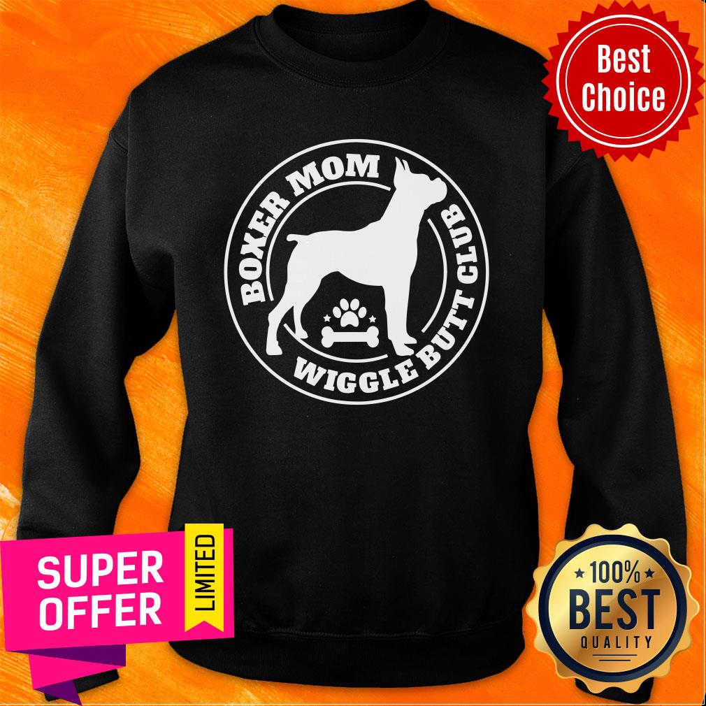Boxer Dog Mom Wiggle Butt Club Shirt - Image 5