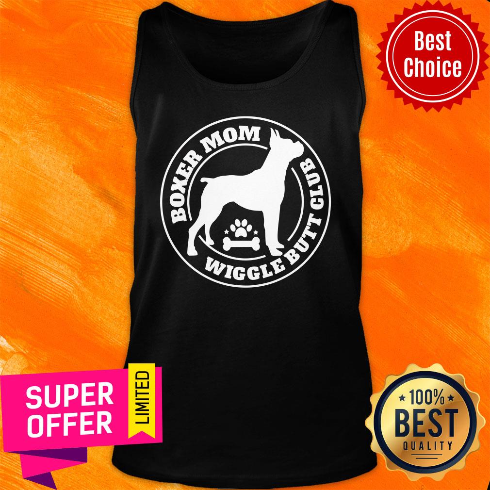 Boxer Dog Mom Wiggle Butt Club Shirt - Image 4
