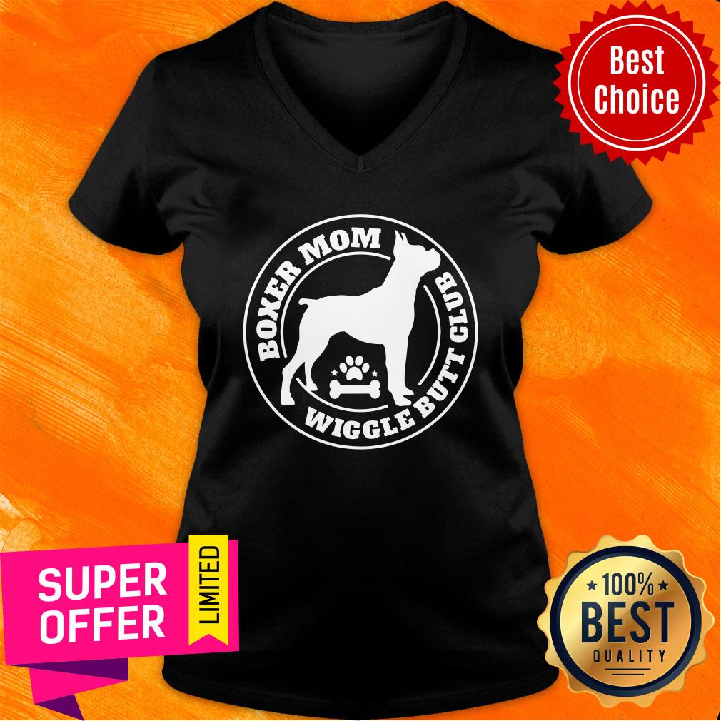 Boxer Dog Mom Wiggle Butt Club Shirt - Image 3