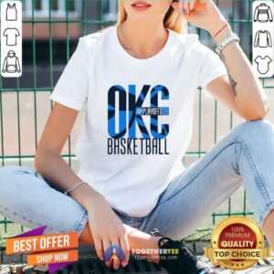 Alternative view of OKC Thunder Reveal Game 2 Playoffs T-shirt