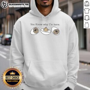 Alternative view of Original Deviled Egg You Know Why I'm Here T-Shirt