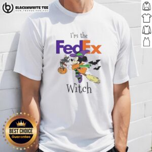 Original Minnie Mouse I'm Fedex Witch Trick Or Treat Halloween T-Shirt