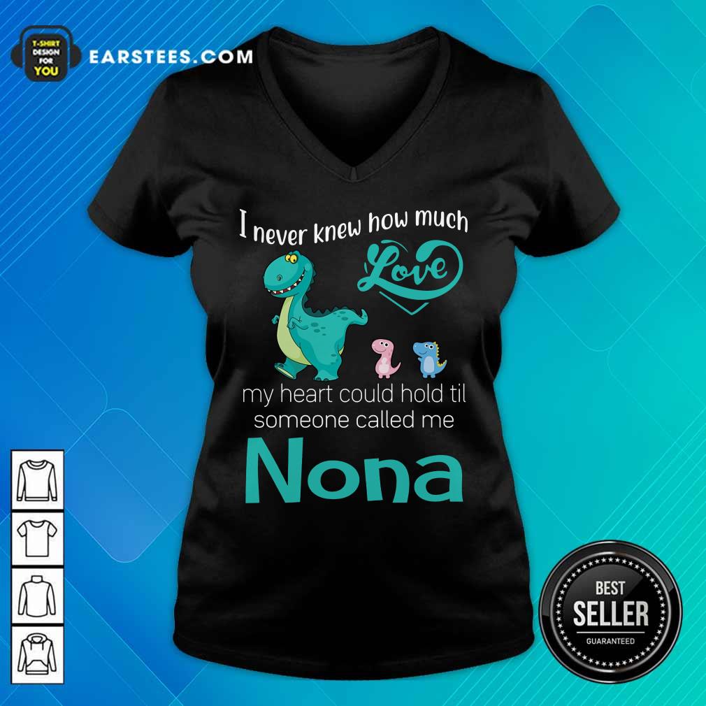 Happy Saurus I Never Knew How Much Love Nona Shirt - Image 5