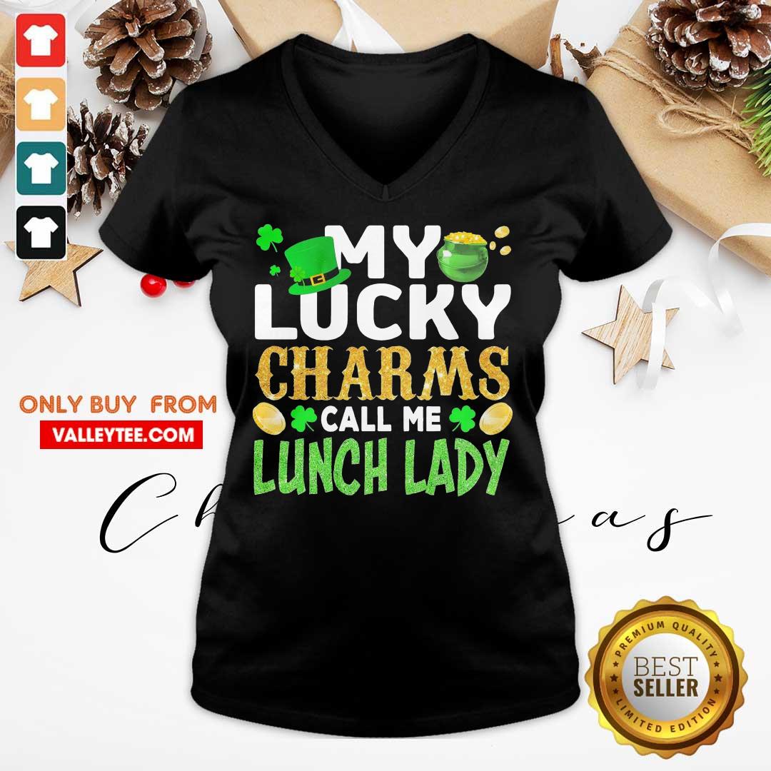 Sweet My Lucky Charms Call Me Lunch Lady Shirt - Image 2