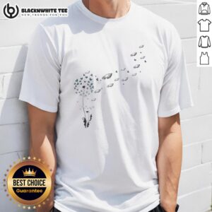 Top Dandelion Flower Philadelphia Eagles Football Logo T-Shirt