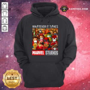 Alternative view of Good Whatever It Takes Marvel Studios Avengers Face Mask Shirt