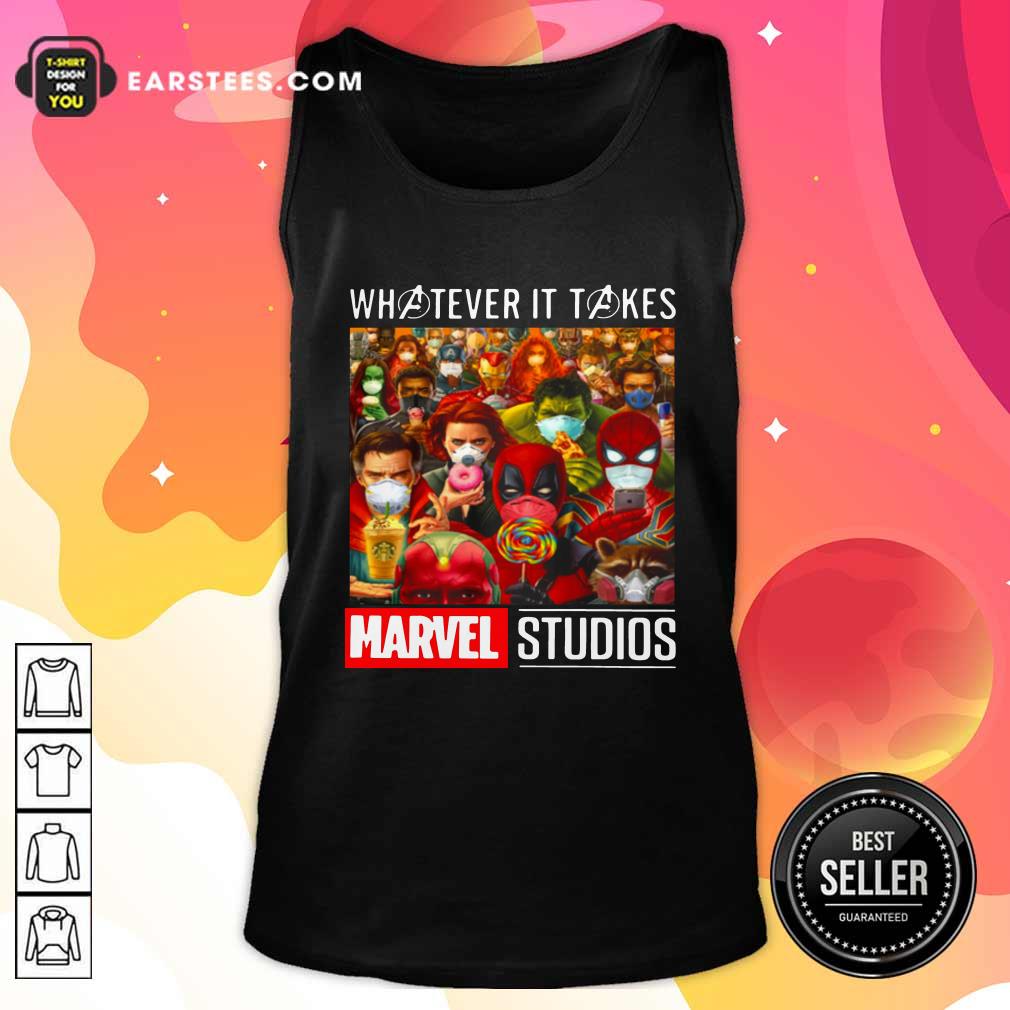 Good Whatever It Takes Marvel Studios Avengers Face Mask Shirt - Image 4