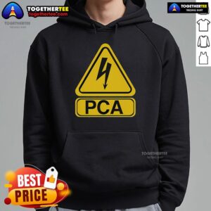 Alternative view of Top Pete Crow-Armstrong PCA Electric Sign T-Shirt