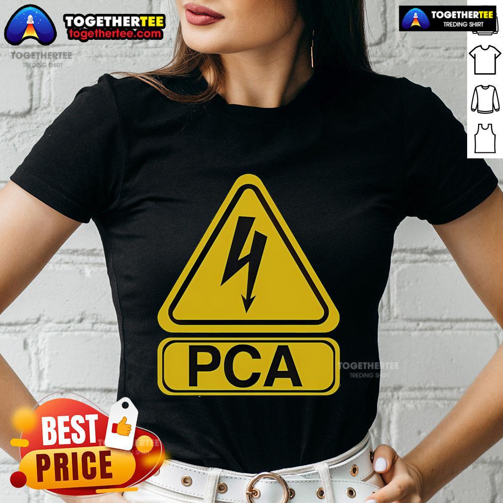 Top Pete Crow-Armstrong PCA Electric Sign T-Shirt - Image 3