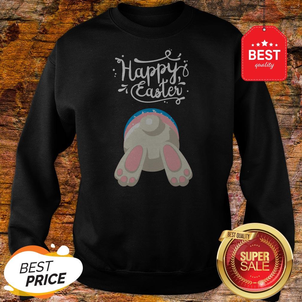Cute Happy Easter Day Bunny Rabbit Ass Shirt - Image 4