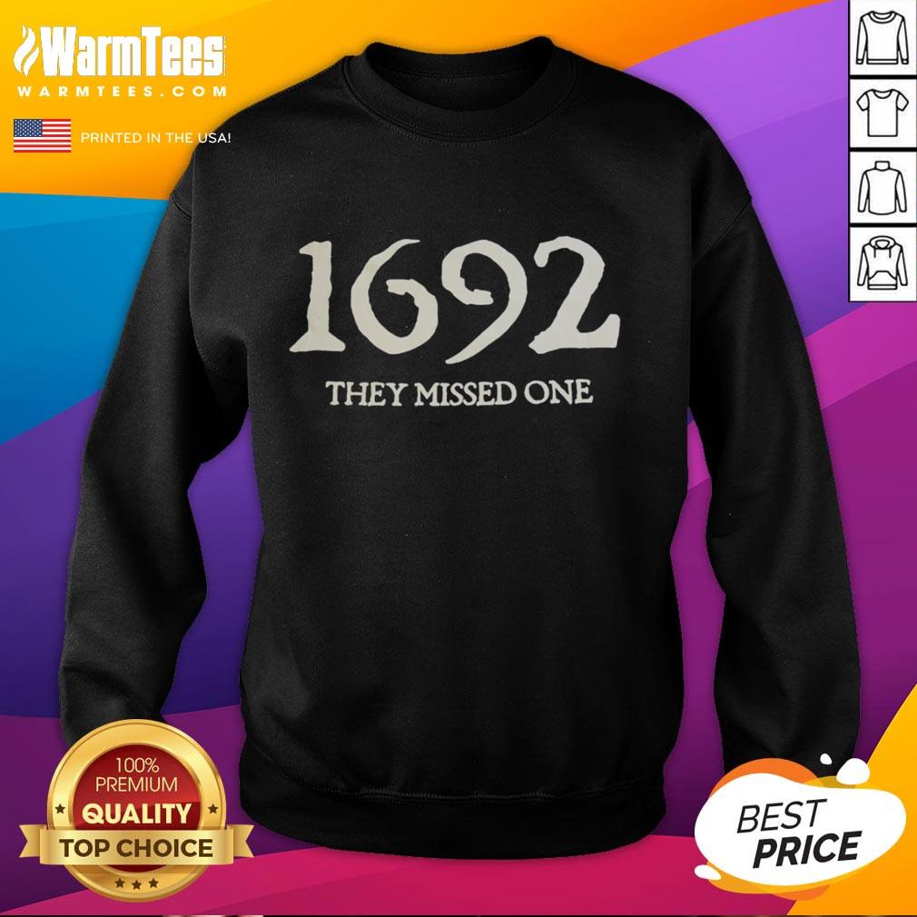 Premium Salem Witch Survivor 1692 They Missed One T-Shirt - Image 5