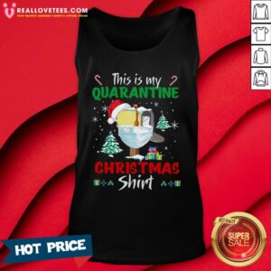 Alternative view of Funny This Is My Quarantine Christmas Mailbox Mask Shirt
