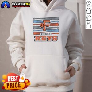 Alternative view of Original Frederick Keys Baseball Logo T-Shirt