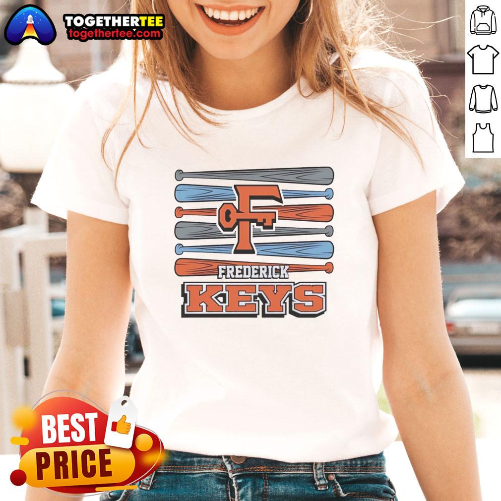 Original Frederick Keys Baseball Logo T-Shirt - Image 3